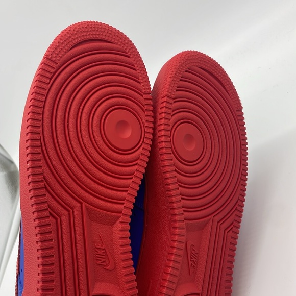 Men’s Nike AF1 ‘07 NBY Red/Blue CT7875-994 USED. Size 9.5 - Picture 8 of 12